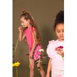 Quapi - T-shirt - Meisjes - Ronde Hals - Katoen/Elastaan