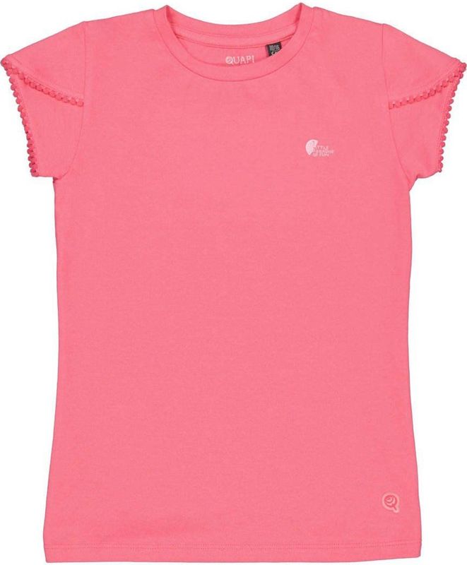 Quapi - T-shirt - Meisjes - Ronde Hals - Katoen/Elastaan