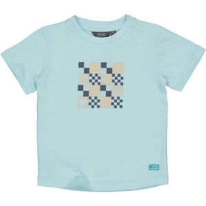 Quapi Mini - T-shirt - Lichtblauw - Katoen - Korte Mouwen