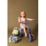 Quapi - Playsuit - Beige Roze Geel - Stretchkatoen - Ruches