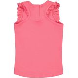 Quapi - Mini - Top - Wit - Stretchkatoen - Ronde Hals