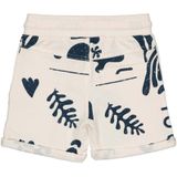 Quapi - Mini Sweatshort - Ecru/Antraciet - Korte Broek