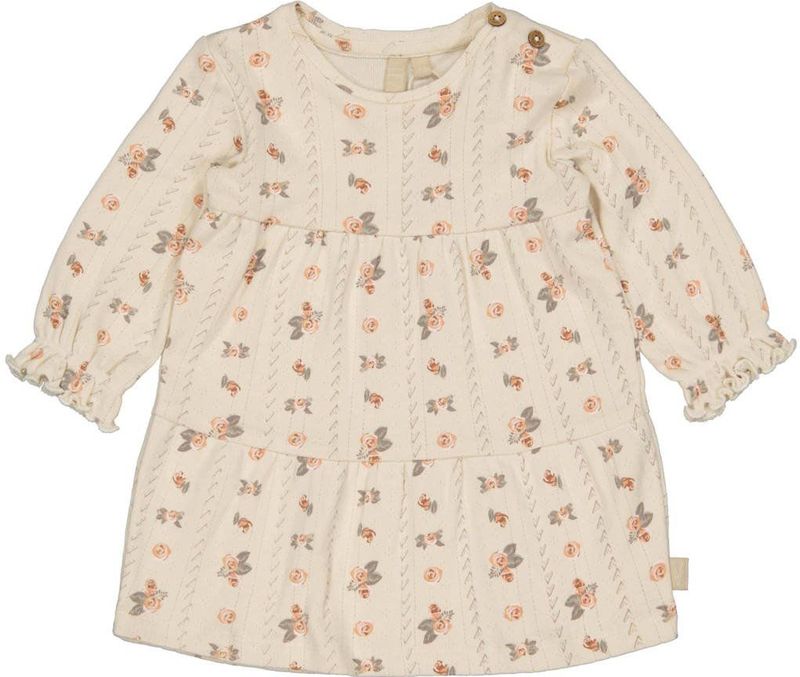 LEVV - Newborn - Jurk - 100% Katoen - Bloemenprint