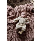 LEVV - Newborn - Jurk - Katoen - Korte Lengte - Effen Kleur