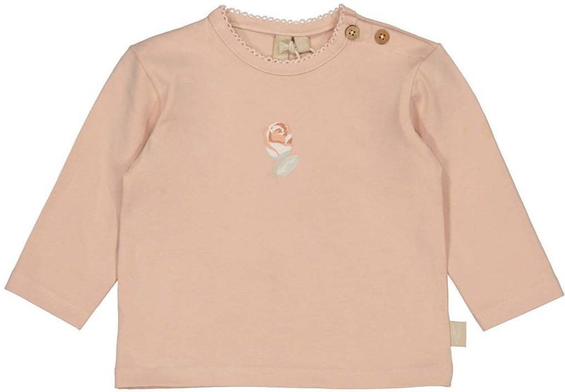 LEVV - Longsleeve - Effen Kleur - Stretchkatoen