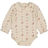 LEVV - Newborn - Romper - Bloemenprint - Lange Mouwen - 100% Katoen