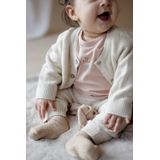 LEVV Newborn cardigan beige gebreid