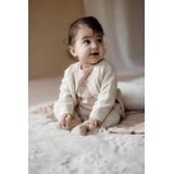 LEVV Newborn cardigan beige gebreid