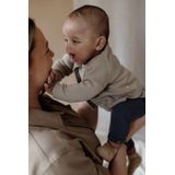 LEVV - Newborn - Cardigan - Beige - Gebreid