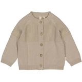 LEVV - Newborn - Cardigan - Beige - Gebreid