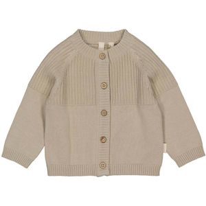 LEVV - Newborn - Cardigan - Beige - Gebreid