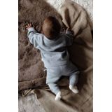 LEVV - Newborn - Broek - Grijsblauw - 100% Katoen