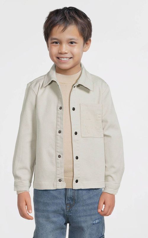 LEVV - TRAVIS - Overhemd - Lange Mouwen - Katoen met Elastaan