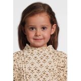 LEVV - Little Top - Katoen - Met Knoopsluiting - Rechte Mouwen - Opstaande Kraag