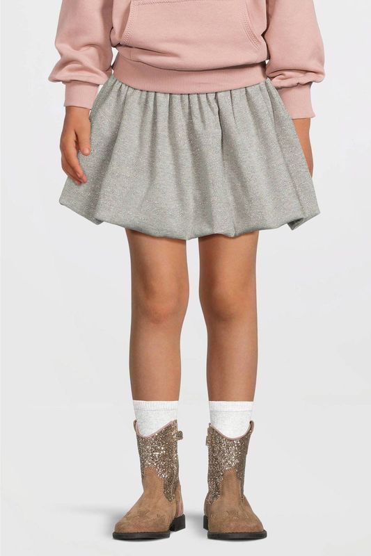 LEVV - TOVI - Plooirok - Glinsterende Lurex Details - Kort