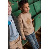 Quapi - Sweater - Regular Fit - Drukknoopsluiting - Ronde Hals