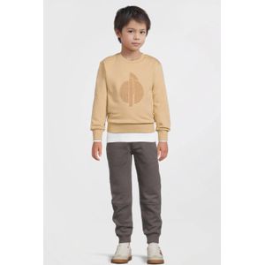Quapi - Sweater - Regular Fit - Drukknoopsluiting - Ronde Hals