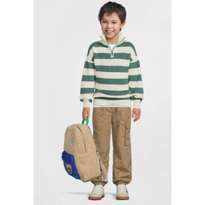 Quapi - HARRY - Gebreide Trui - Groen - Regular Fit - Lange Mouwen