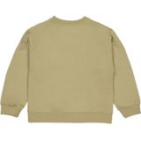 Quapi - Sweater - Kaki - 100% Katoen - Ronde Hals - Lange Mouwen