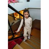 Quapi - HELEN - Hoodie - Ecru - Regular Pasvorm - Lange Mouwen