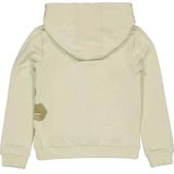 Quapi - HELEN - Hoodie - Ecru - Regular Pasvorm - Lange Mouwen