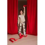 Quapi HOLT - Flared Broek - Groen-Roze - Voor Meisjes