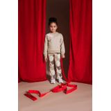 Quapi HOLT - Flared Broek - Groen-Roze - Voor Meisjes