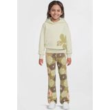 Quapi HOLT - Flared Broek - Groen-Roze - Voor Meisjes