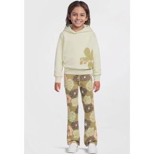 Quapi HOLT - Flared Broek - Groen-Roze - Voor Meisjes