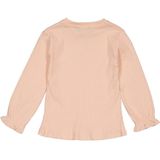 Quapi Mini - Longsleeve - Lichtroze - Rib Gebreid