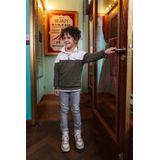 Quapi - Sweater - Groen - Regular Fit - Lange Mouwen