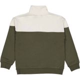 Quapi - Sweater - Groen - Regular Fit - Lange Mouwen