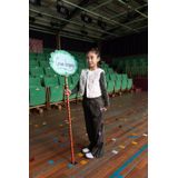 Quapi - HIEKE - Casual Broek - Zwart - Regular Pasvorm