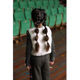 Quapi - HIEKE - Casual Broek - Zwart - Regular Pasvorm