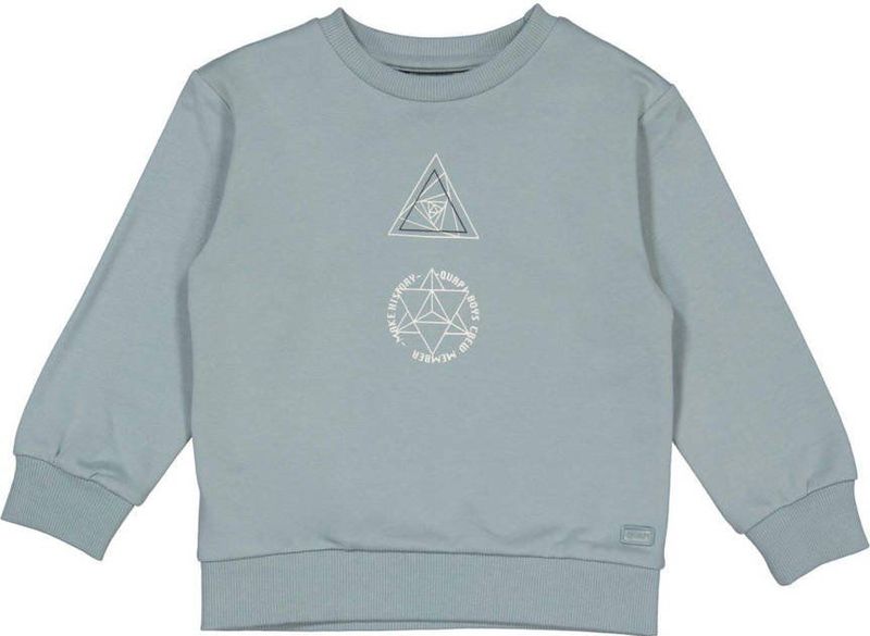 Quapi - Mini Sweater - Zacht Katoen - Met Printopdruk