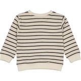Quapi - Mini Sweater - Met Lange Mouwen - Ronde Hals - Streeppatroon