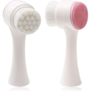 Narimano® 2-In-1 Diepe Reiniging Wassen - Gezicht Brush Krimpen Poriën Facial Manuele Massage - Apparaat Huid Lift Beauty Tool gezichtsreiniging Borstel