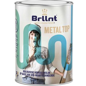 Brllnt Metal Top RAL 1033 Dahliageel Halfglans | 1 Liter