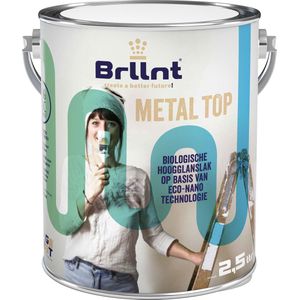 Brllnt Metal Top RAL 1016 Zwavelgeel Hoogglans | 2,5 Liter