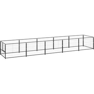 The Living Store Hondenkennel - Grote buitenren 100 x 100 x 70 cm - Stevige staalconstructie