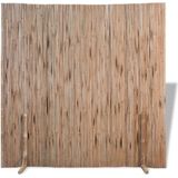 The Living Store Bamboe Tuinhek - Bruin - 180 x 170 cm - Flexibel