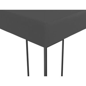 The Living Store Prieel 3x6 m antraciet - Partytent - Tuinzorg - Overkapping - Zonwering - Bbq Tent