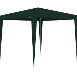 The Living Store Partytent - Groen - 2.5 x 2.5 x 2.4 m - UV- en waterbestendig