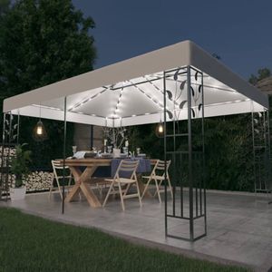 The Living Store Paviljoen - Classic - Tuinmeubelen - 3x4m - Lichtslinger