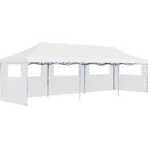 The Living Store Partytent - Oxford met PVC-coating - 291x870x315 cm - Uv- en waterbestendig