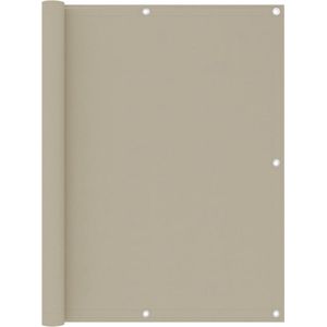 The Living Store Balkonscherm 120x500 cm oxford stof beige - Balkonscherm - Windscherm - Zonnescherm - Privacy Screen - Terrasdecoratie