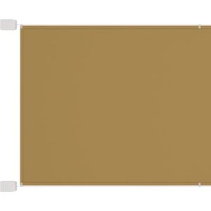 The Living Store Balkonscherm - Oxford stof - 60 x 270 cm - Beige - Waterbestendig en UV-bestendig