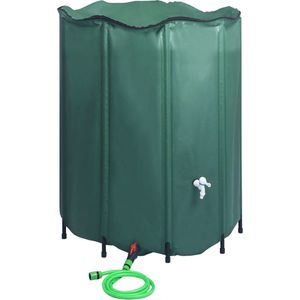 The Living Store Inklapbare regenton - PVC - 100 x 120 cm - 1.000L