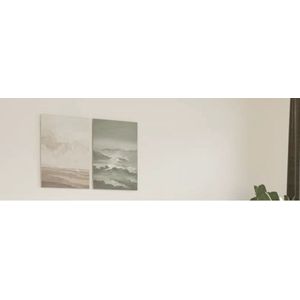 The Living Store Pocketveringmatras - Fluweel - 120x200x20cm - Middelharde ondersteuning