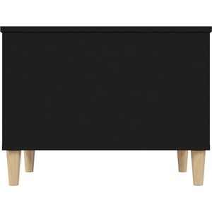 The Living Store Salontafel Aiden - Salontafel - Lift Top - 60 x 44.5 x 45 cm - Zwart